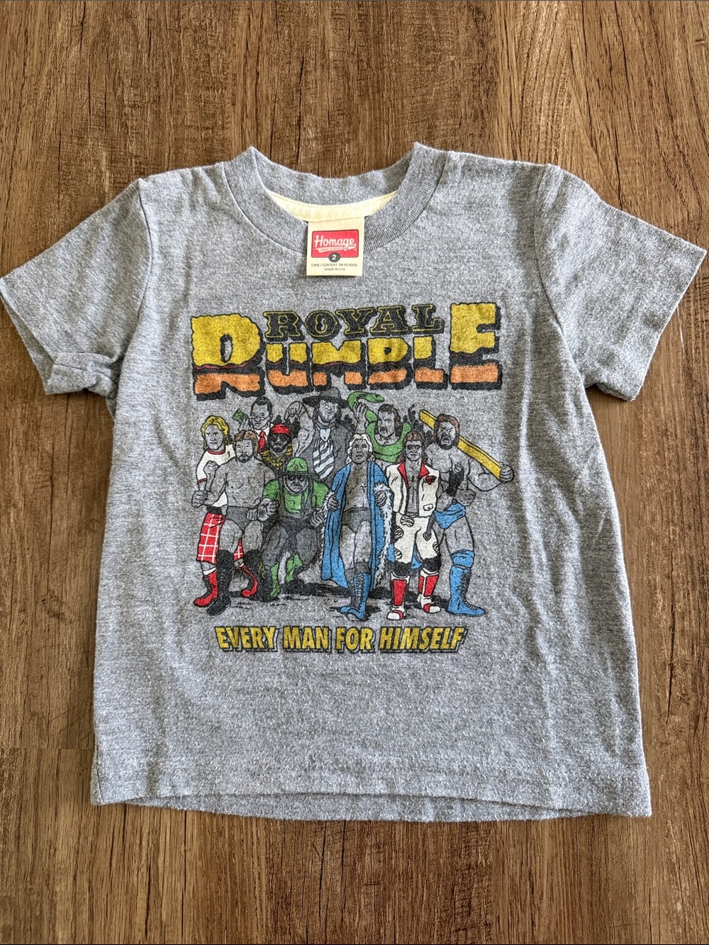 HOMAGE Royal Rumble Tee 2T